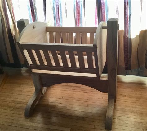 Check spelling or type a new query. Baby Cradle - Hackberry, unfinished wood | Baby crib diy, Baby cradle wooden, Baby furniture