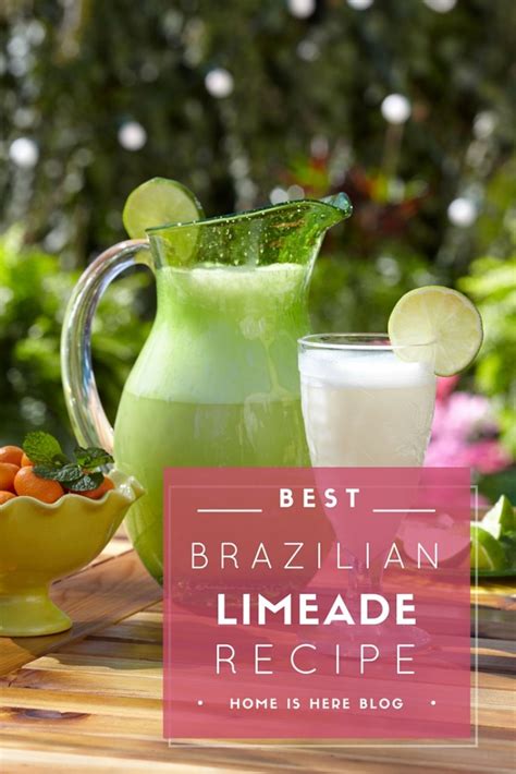 As honey stinger's first caffeinated chew option, limeade offers the taste of fresh lime with a citrus burst without being too tart. Brazilian Limeade Recipe - Home is Here