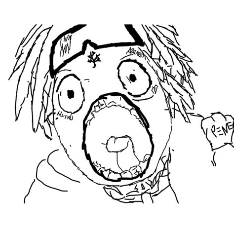 Xxxtentacion Coloring Pages Printable