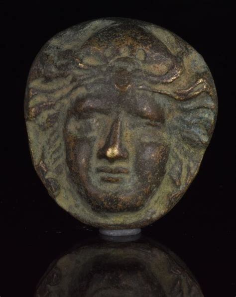 Ancient Roman Bronze Medusa Fitting Catawiki