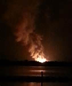 Florida Explosion Huge Blast Rocks Blue Rhino Gas Plant As Workers
