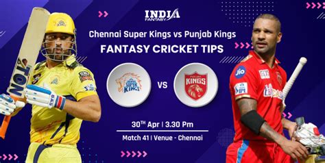 Csk Vs Pbks Dream11 Prediction Match 41 Of Ipl 2023 Chennai Super Kings