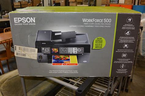 New Epson Workforce 500 All In One Printer