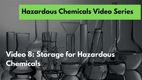 How To Safely Store Hazardous Chemicals In The Workplace YouTube