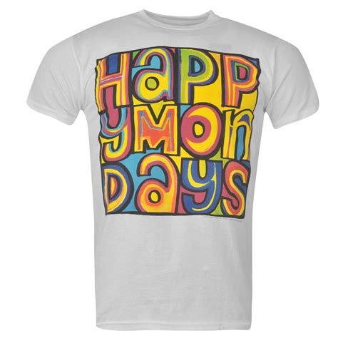 Official Happy Mondays T Shirt Mens