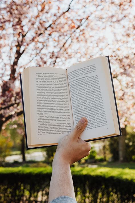 Person Holding Opened Book · Free Stock Photo