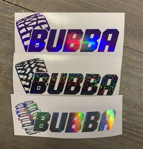 Bubba Decals Bad Bass Designs