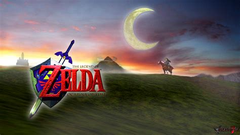 Ocarina Of Time Game Scenes Ocarina Of Time Intro 16x9 By ~phantom 7