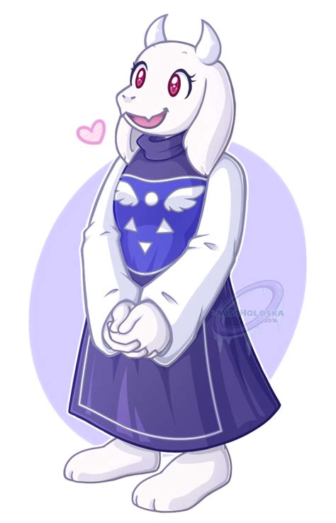 Undertale Toriel Cabra Cabra Roxo Animais Desenhos Animados Png