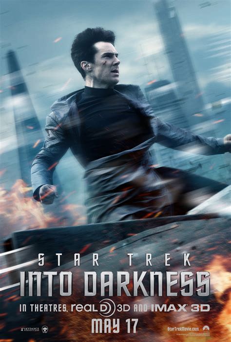 However, this isn't the first time weller has appeared in the 'star trek' mythos. New 'Star Trek Into Darkness' Poster Is All About Benedict ...