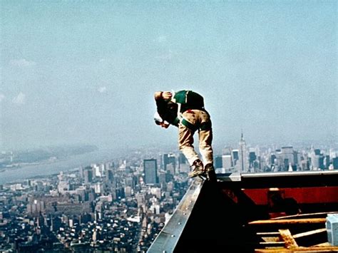 Incredible Photo Shows Parachuter About To Leap From Twin Towers In