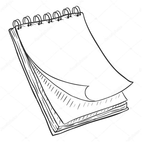 Cuaderno De Dibujo — Archivo Imágenes Vectoriales © Nikiteev 112941558