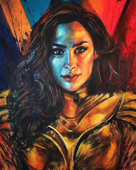 Wonder Woman Painting By Youbeen Kim Saatchi Art