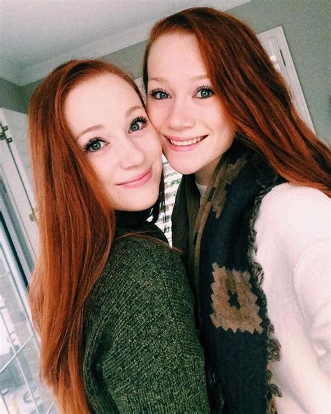 Sarah And Jillian Love Being Redhead Twins “we Love How Our Red Hair Makes Us Unique Growing