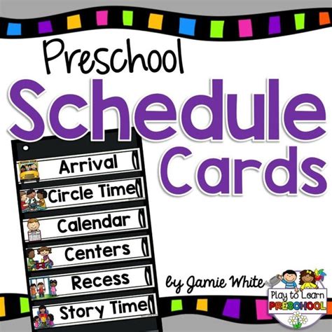 Our Half Day Preschool Schedule Preschool Schedule Preschool