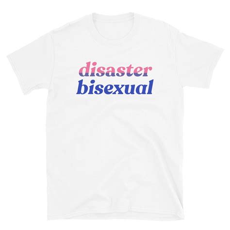 Disaster Bisexual Funny Lgbtqia Bi Pride Flag Meme Unisex Etsy