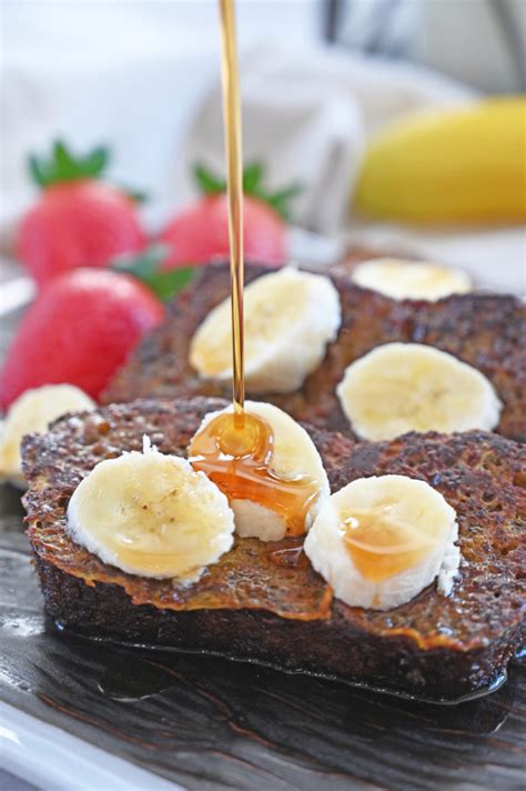 Banana Bread French Toast Wishes And Dishes
