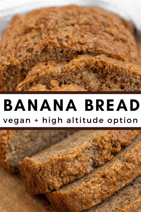 Using a handheld or stand mixer fitted with a paddle or whisk attachment, beat the butter and brown sugar together on high speed until smooth and creamy. Banana Bread (High Altitude Option) | Such A Sweetheart in ...