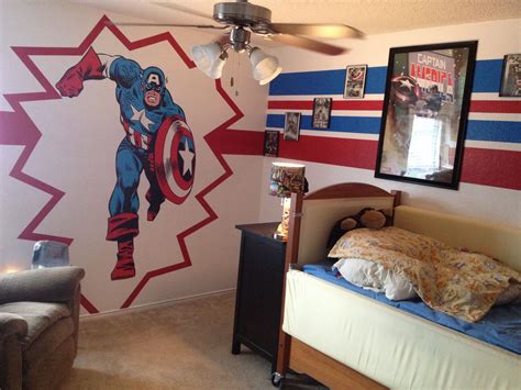 Maybe you would like to learn more about one of these? Captain America room. Super hero room! Fathead.com plus ...