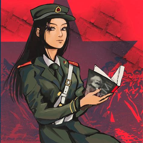 Hot Anime Girl Communism R196