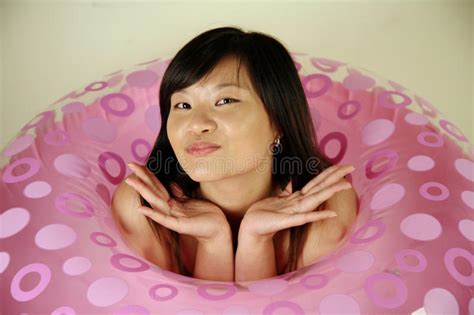 Cute Asian Girl Looking At Viewer Stock Image Image Of Portrait Model 11405323
