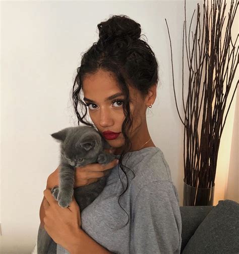 dina denoire dinadenoire posted on instagram “meow” sep 25 2019 at 6 00pm utc hair