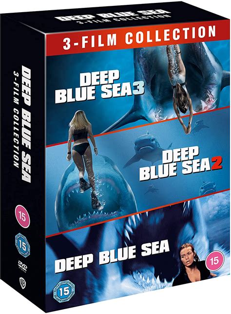Deep Blue Sea 3 Film Collection [deep Blue Sea 1 2 And 3] [2020] Dvd Warner Bros Shop Uk