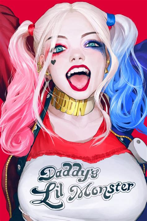 Huitième production de l' univers. Harley Quinn - Anime Version (2) Chrome Theme - ThemeBeta