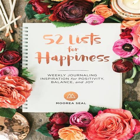 A Happiness Journal Filled With 52 Prompts All Of Which Will Inspire