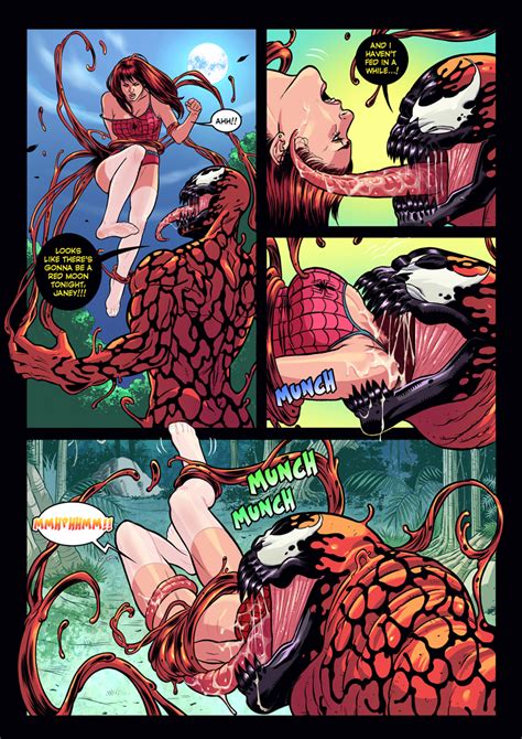 Comic Carnage Swallows Maryjane Page 1 By Geckup