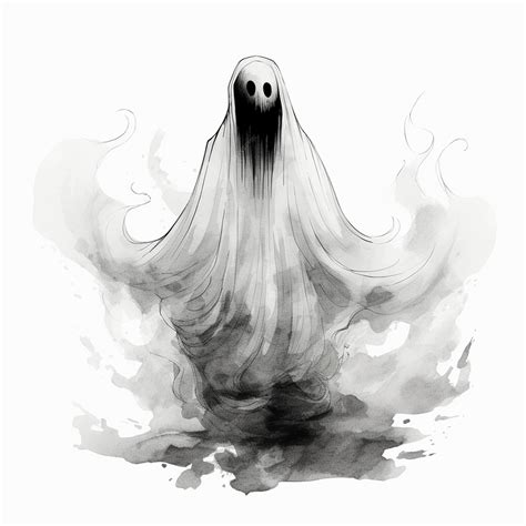 Premium Ai Image Horror Ghost Illustrations Menacing Ethereal Entities