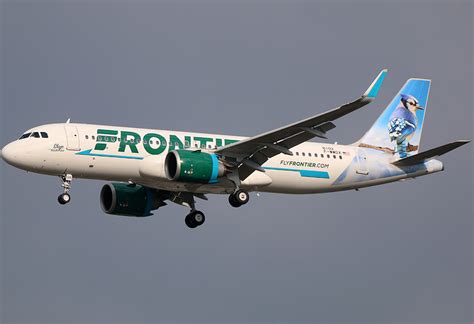 Airbus A320 200 Frontier Airlines New Delivery Aeronefnet
