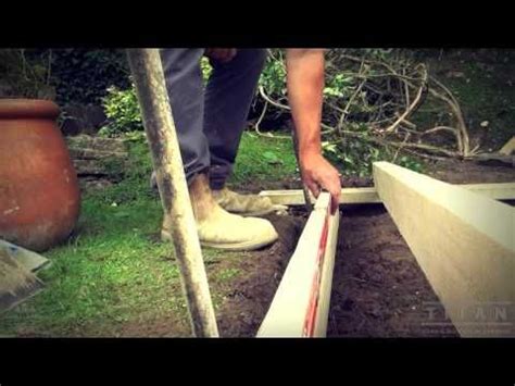 How To Lay A Base For A Garden Shed Or Log Cabin Building A Shed