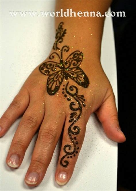 Butterfly Kids Henna Henna Tattoo Designs Simple Henna Tattoo
