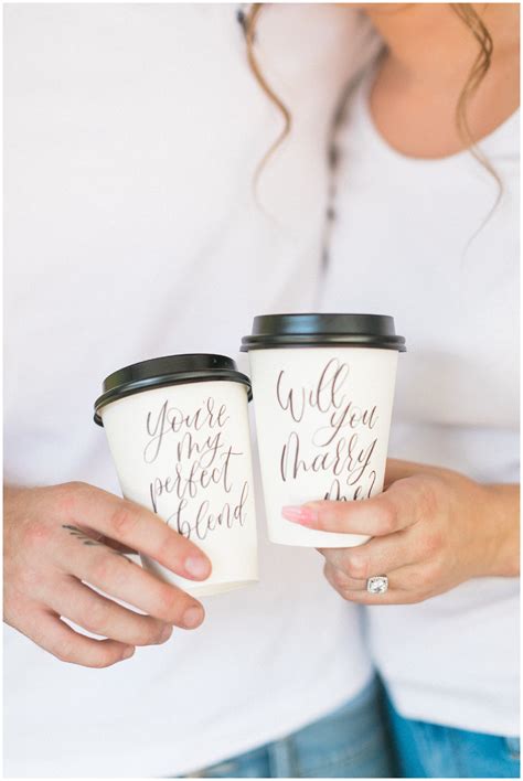 Looked around but didn't see anything about that. Coffee Themed Proposal - Jody Atkinson Photography