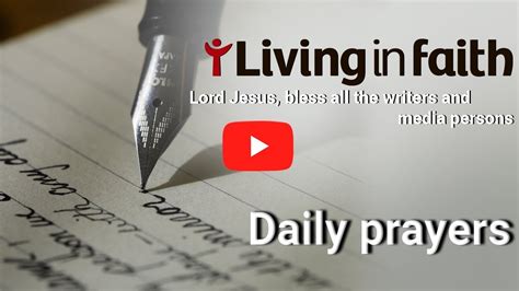 Living In Faith Daily Prayer 02 June 2019 Youtube