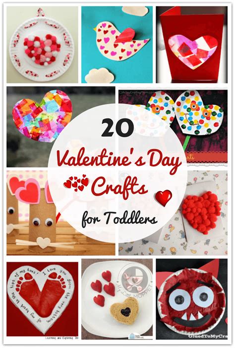 20 Easy Valentines Day Crafts For Toddlers