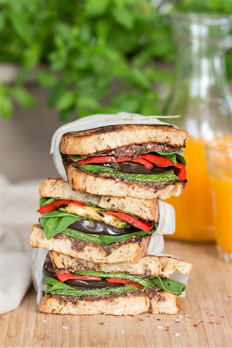 Mediterranean Vegan Sandwich Vegetarian Sandwich Fillings Ideas And