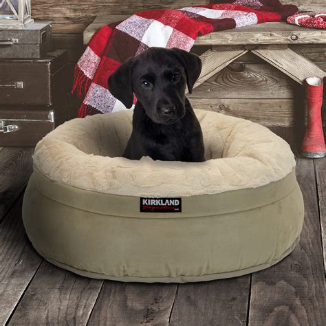 This deluxe sofa pet bed was also made with you in mind and is available in four stylish colors so you're sure to find the perfect match for your current decor! Kirkland Signature 24" (60.9 cm) Nest Pet Bed in 2 Designs ...
