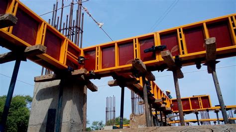 Formwork For Concrete Beam Construction Shuttering System Of Beam