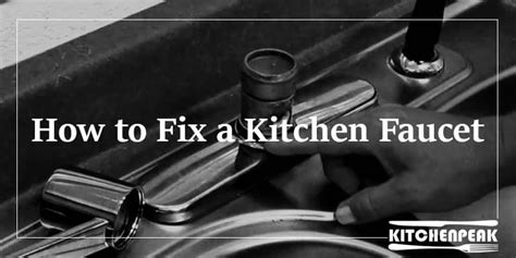 Updated january 2020 by danyal. How to Fix a Leaky Kitchen Faucet with Two Handles: A Step ...