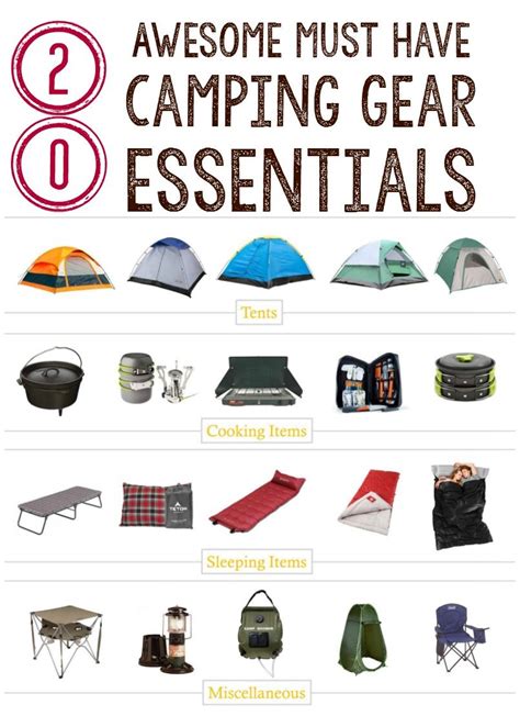 Camping Can Be Great Fun Check Out Our 20 Must Have Camping Gear Essentials To Get Started