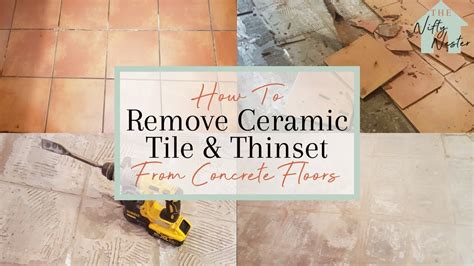 How To Remove Ceramic Tile Mortar From Concrete Floor Home Alqu