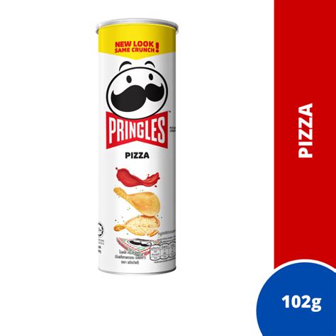 Pringles Potato Chips Pizza 102g Lazada