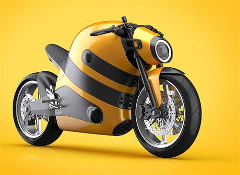 Be E Concept Electric Motorcycle By Bez Dimitri Tuvie Design