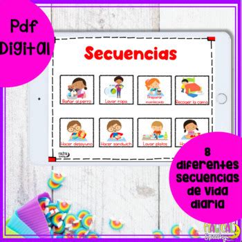 Bundle Secuencias Spanish Step Sequencing Bundle For Speech