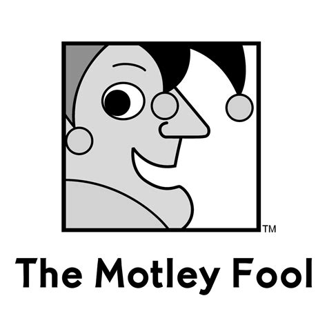 The Motley Fool Logo Black And White Brands Logos
