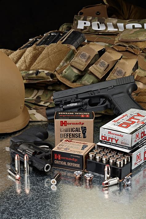 Cartuchos Hornady Critical Defense 9mm Luger 115 Grains Ftx