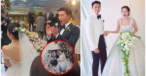 Binjin Wedding Son Ye Jin Walks Down The Aisle To Hyun Bin As Cant