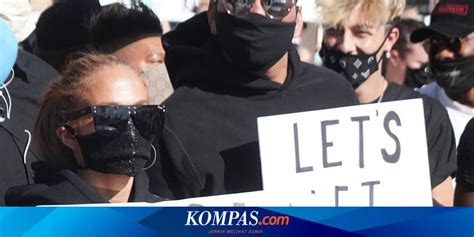 Ketika Jlo Turun Ke Jalan Ikut Aksi Black Lives Matter